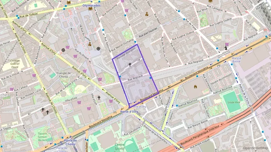 Appartement 46 m² trois pièces à vendre à Paris 13e Arrondissement Appartement 46 m² trois pièces à vendre à Paris 13e Arrondissement