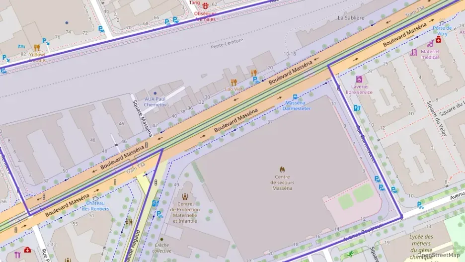 Appartement 60 m² trois pièces à vendre à Paris 13e Arrondissement