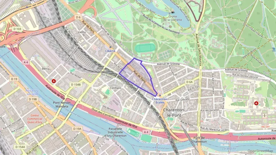 Appartement 66 m² trois pièces à vendre à Charenton-le-Pont