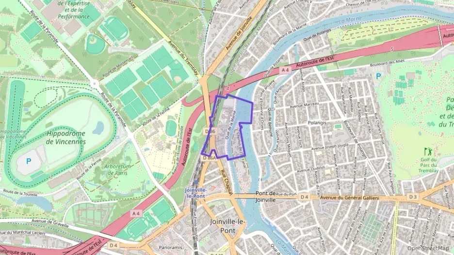 Appartement 60 m² trois pièces à vendre à Joinville-le-Pont