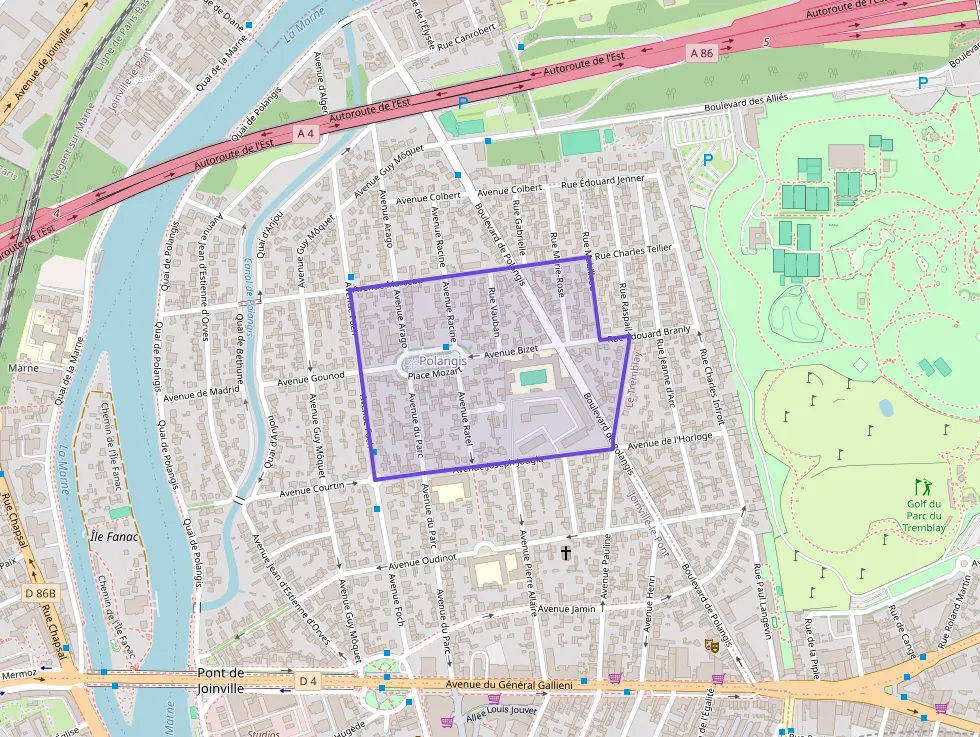 Appartement 45 m² deux pieces à vendre à Joinville-le-Pont