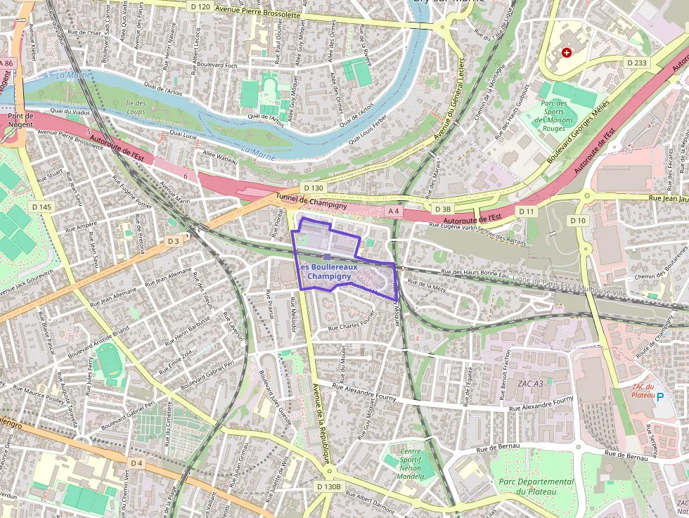 Appartement 48 m² deux pieces à vendre à Champigny-sur-Marne