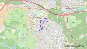 Appartement 56 m² trois pièces à vendre à Le Chesnay-Rocquencourt