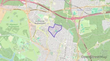 Appartement 56 m² trois pièces à vendre à Le Chesnay-Rocquencourt