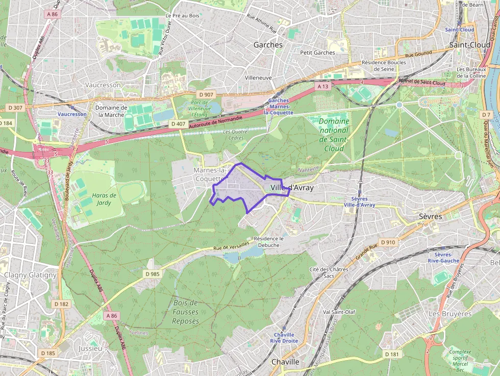 Appartement 118 m² 5 pièces à vendre à Ville-d`Avray