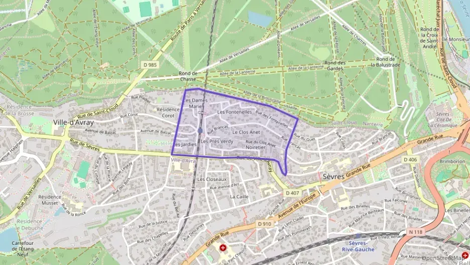 Appartement 80 m² quatre pièces à vendre à Sèvres