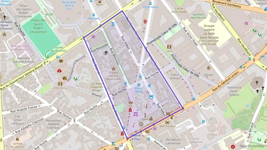 Appartement 67 m² trois pièces à vendre à Issy-les-Moulineaux