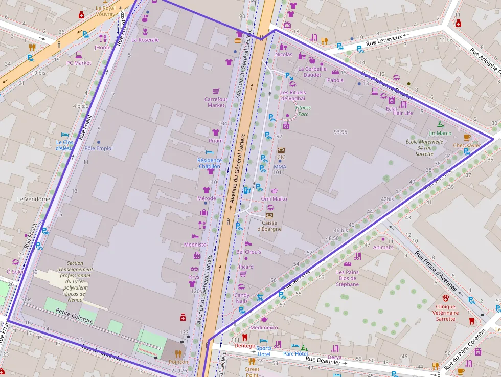 Appartement 71 m² trois pièces à vendre à Paris 14e Arrondissement