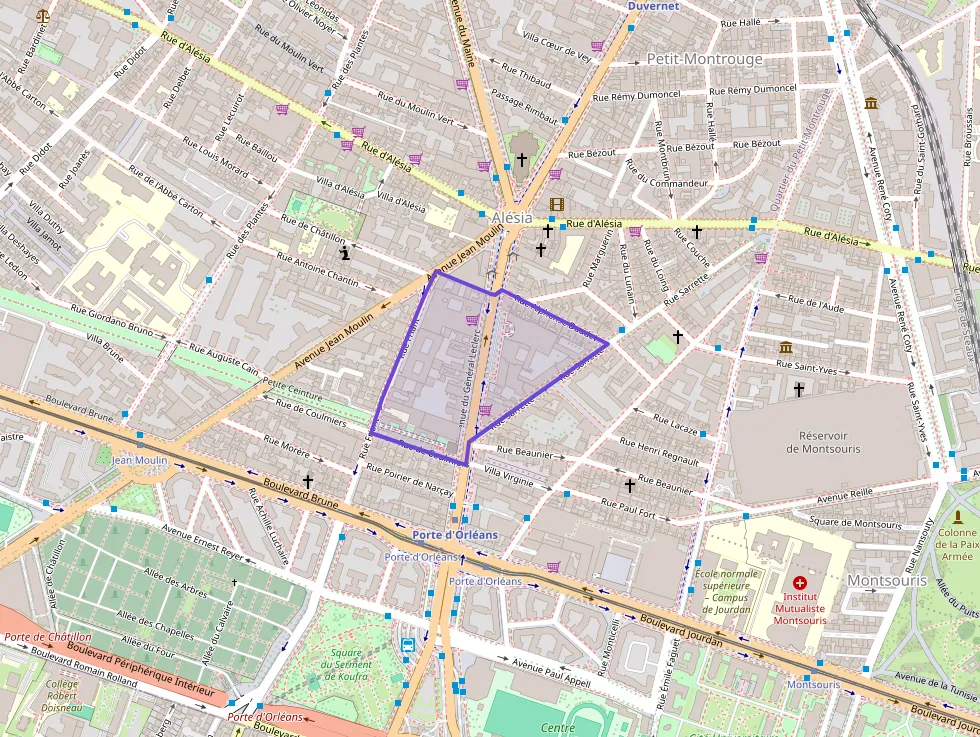 Appartement 71 m² trois pièces à vendre à Paris 14e Arrondissement