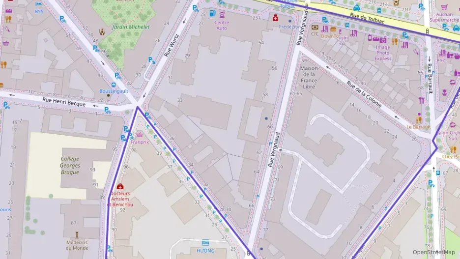 Appartement 45 m² deux pieces à vendre à Paris 13e Arrondissement