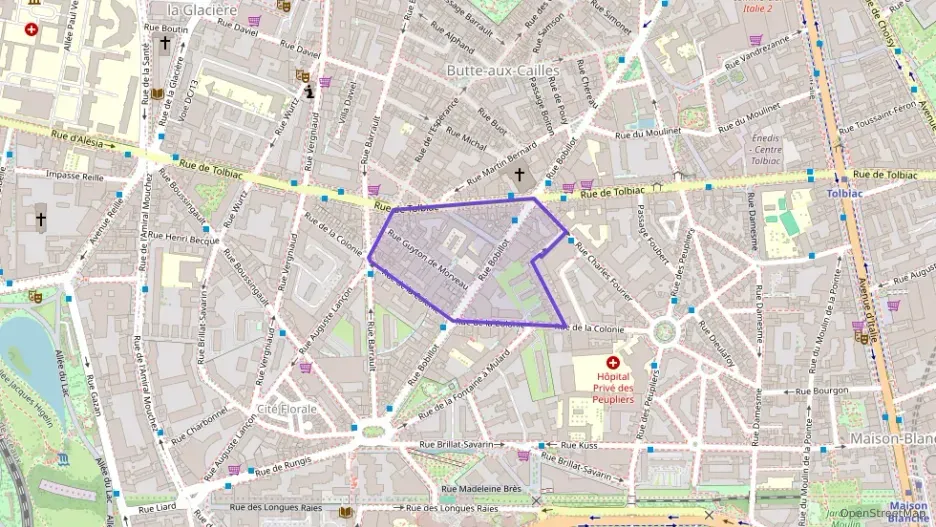 Appartement 60 m² trois pièces à vendre à Paris 13e Arrondissement Appartement 60 m² trois pièces à vendre à Paris 13e Arrondissement