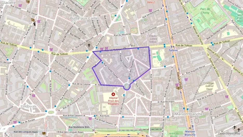 Appartement 78 m² trois pièces à vendre à Paris 13e Arrondissement