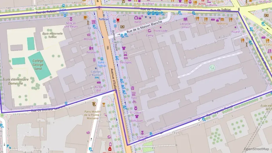 Appartement 46 m² deux pieces à vendre à Paris 13e Arrondissement