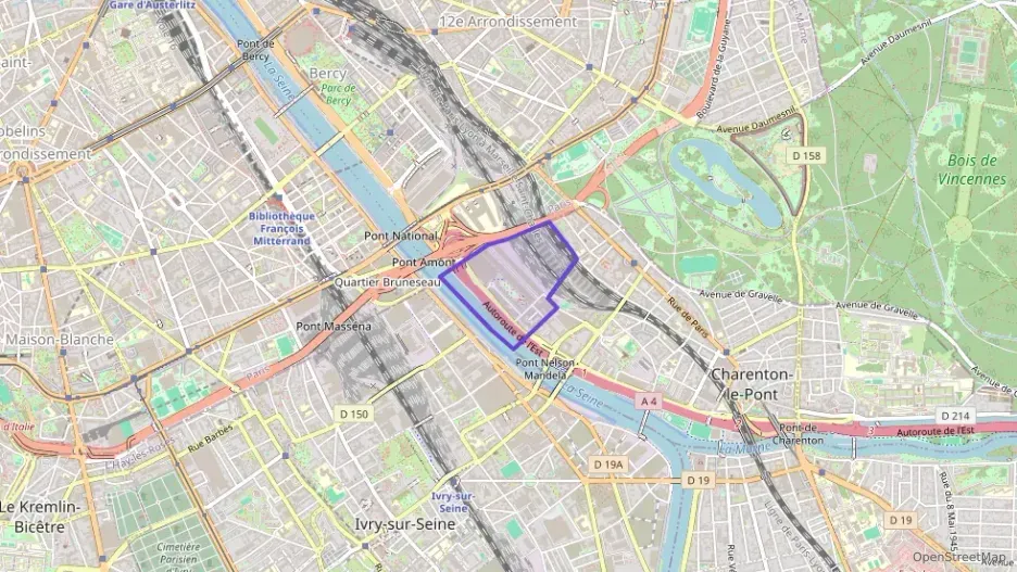 Appartement 99 m² quatre pièces à vendre à Charenton-le-Pont