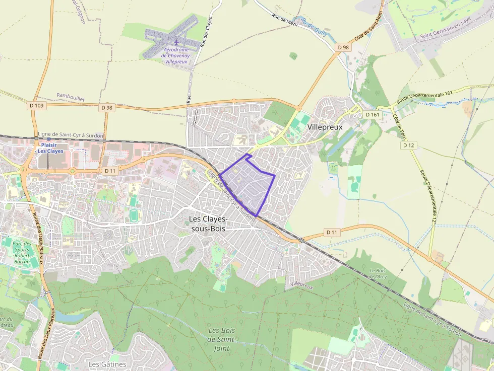 Appartement 77 m² quatre pièces à vendre à Les Clayes-sous-Bois