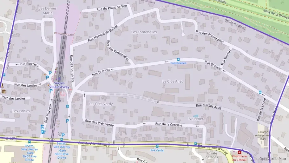 Appartement 47 m² trois pièces à vendre à Sèvres