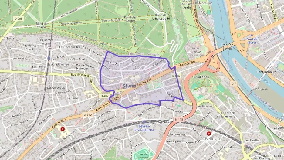 Appartement 80 m² trois pièces à vendre à Sèvres