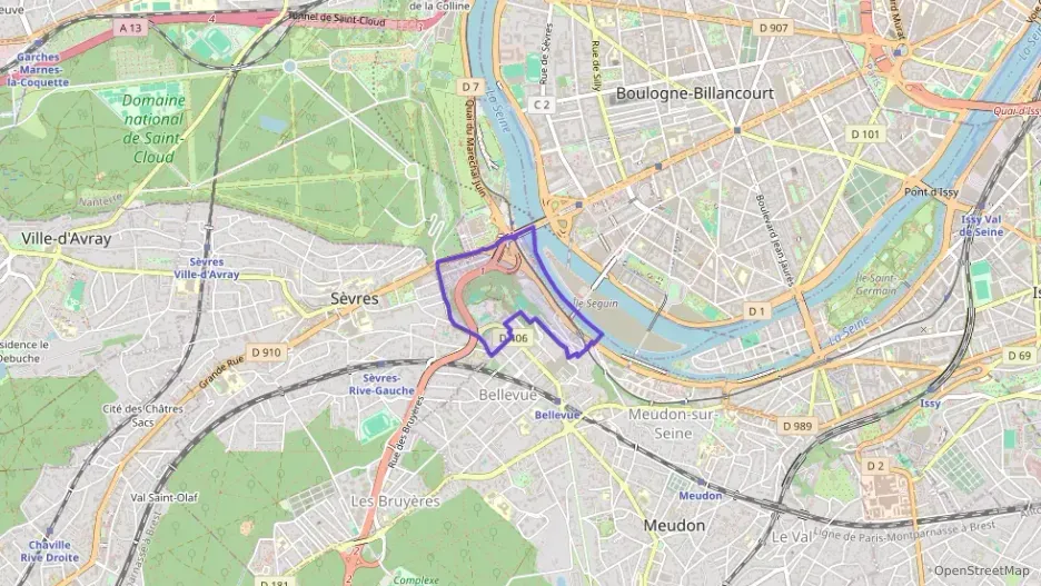 Appartement 57 m² deux pieces à vendre à Sèvres Appartement 57 m² deux pieces à vendre à Sèvres