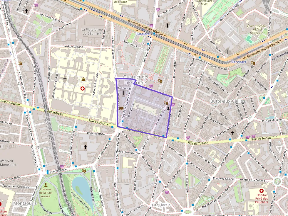 Appartement 28 m² deux pieces à vendre à Paris 13e Arrondissement