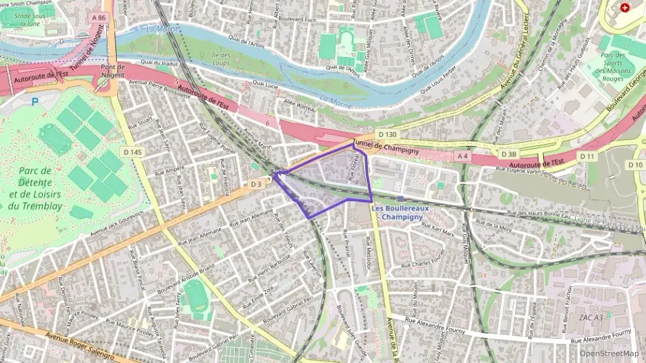 Appartement 82 m² quatre pièces à vendre à Champigny-sur-Marne