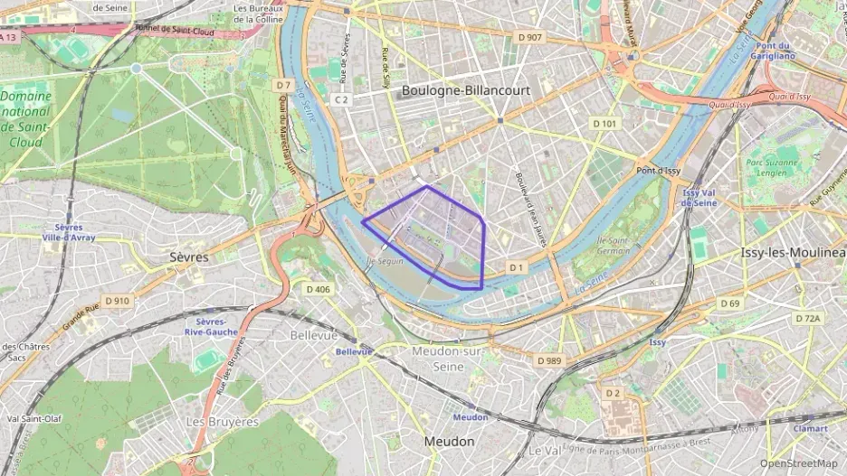 Appartement 23 m² une piece à vendre à Boulogne-Billancourt