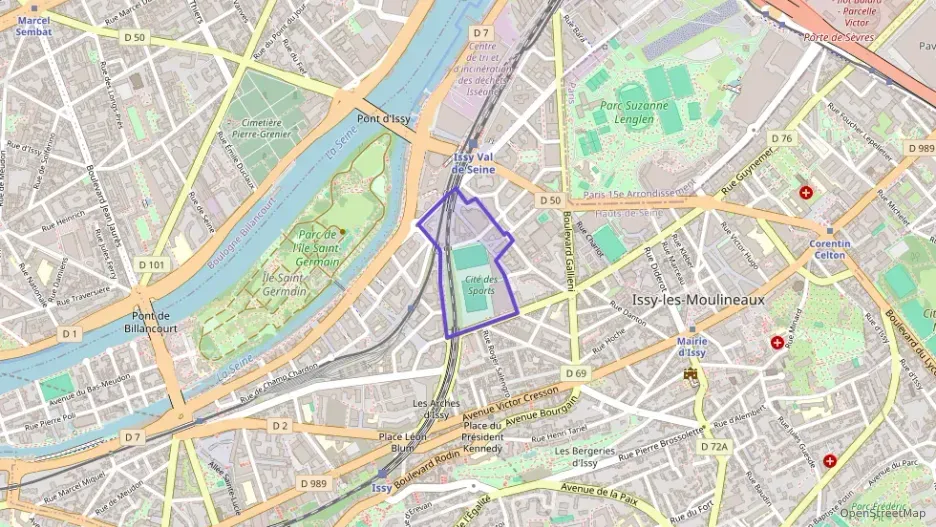 Appartement 70 m² trois pièces à vendre à Issy-les-Moulineaux