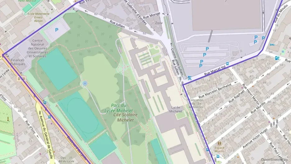 Appartement 74 m² trois pièces à vendre à Vanves