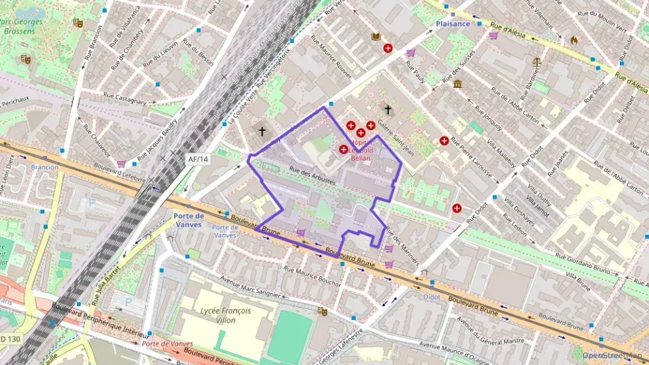 Appartement 25 m² une piece à vendre à Paris 14e Arrondissement