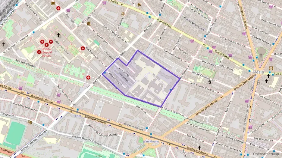 Appartement 69 m² trois pièces à vendre à Paris 14e Arrondissement