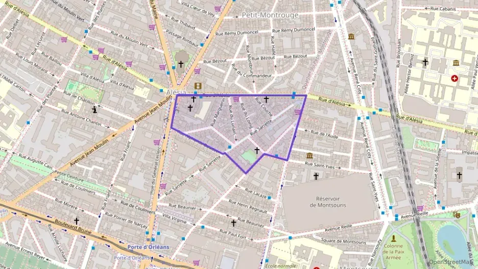 Appartement 37 m² deux pieces à vendre à Paris 14e Arrondissement