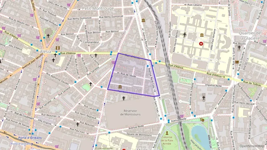 Appartement 50 m² trois pièces à vendre à Paris 14e Arrondissement