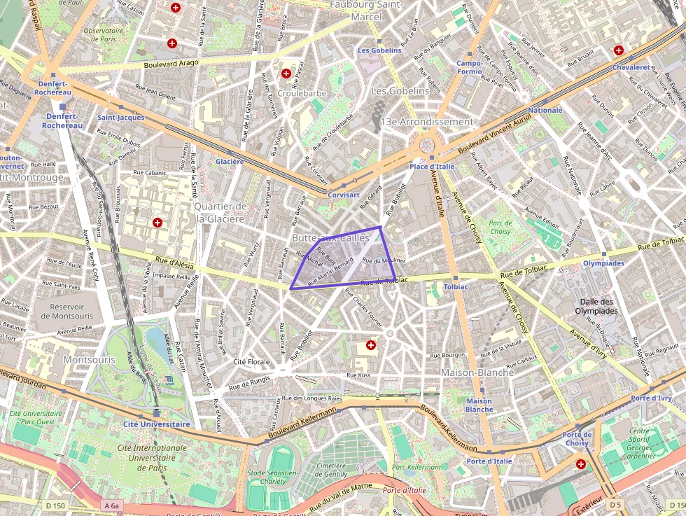 Appartement 58 m² trois pièces à vendre à Paris 13e Arrondissement