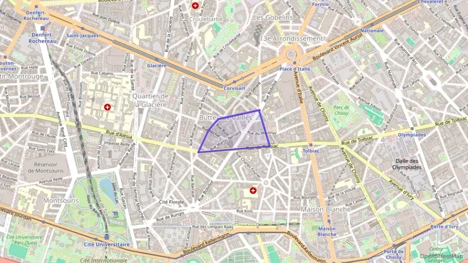 Appartement 58 m² trois pièces à vendre à Paris 13e Arrondissement Appartement 58 m² trois pièces à vendre à Paris 13e Arrondissement