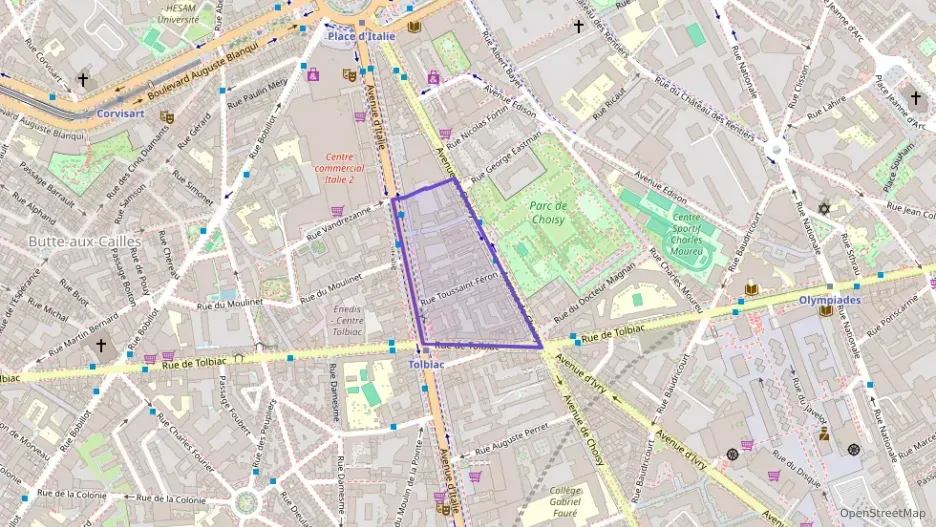 Appartement 55 m² trois pièces à vendre à Paris 13e Arrondissement Appartement 55 m² trois pièces à vendre à Paris 13e Arrondissement