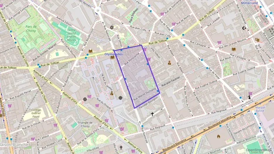 Appartement 75 m² trois pièces à vendre à Paris 13e Arrondissement