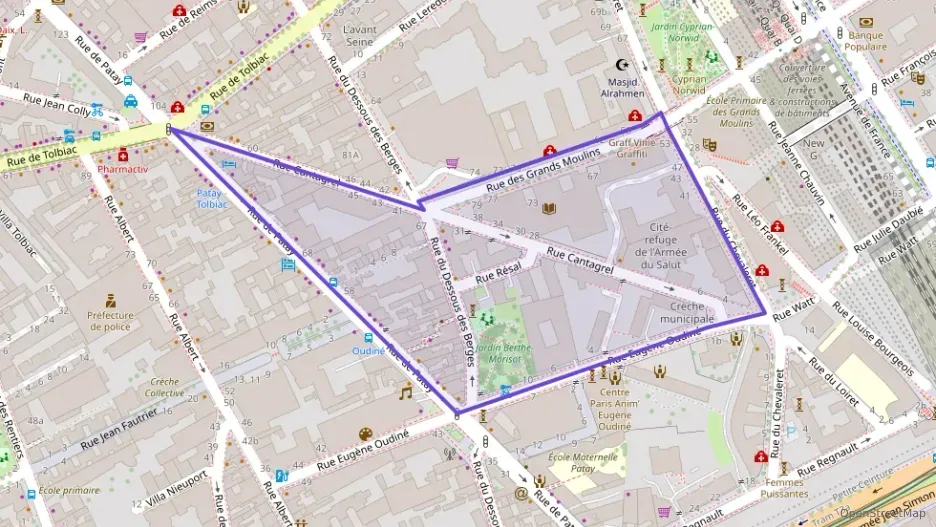 Appartement 21 m² une piece à vendre à Paris 13e Arrondissement