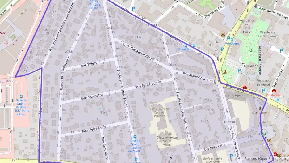 Appartement 52 m² deux pieces à vendre à Villiers-sur-Marne Appartement 52 m² deux pieces à vendre à Villiers-sur-Marne