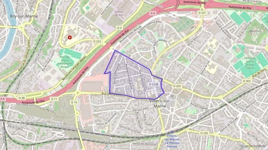 Appartement 52 m² deux pieces à vendre à Villiers-sur-Marne Appartement 52 m² deux pieces à vendre à Villiers-sur-Marne