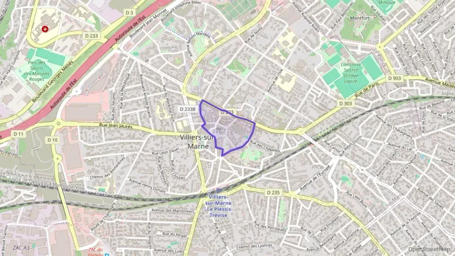 Appartement 50 m² trois pièces à vendre à Villiers-sur-Marne
