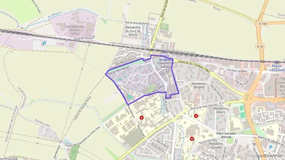 Appartement 50 m² deux pieces à vendre à Plaisir