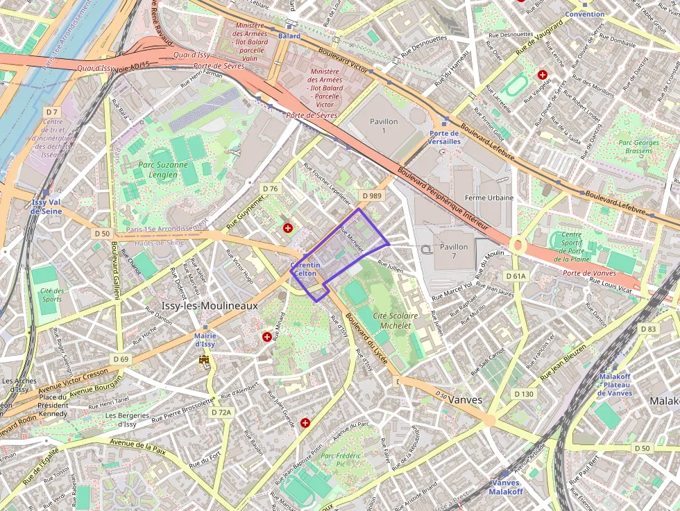 Appartement 60 m² trois pièces à vendre à Issy-les-Moulineaux