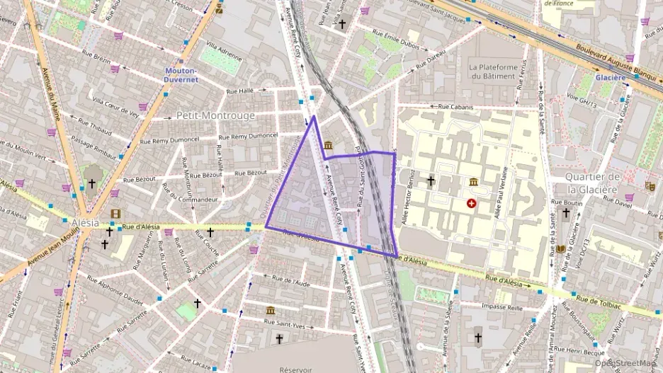 Appartement 48 m² trois pièces à vendre à Paris 14e Arrondissement Appartement 48 m² trois pièces à vendre à Paris 14e Arrondissement