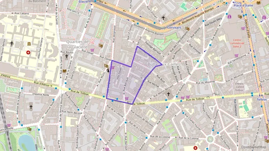 Appartement 97 m² trois pièces à vendre à Paris 13e Arrondissement