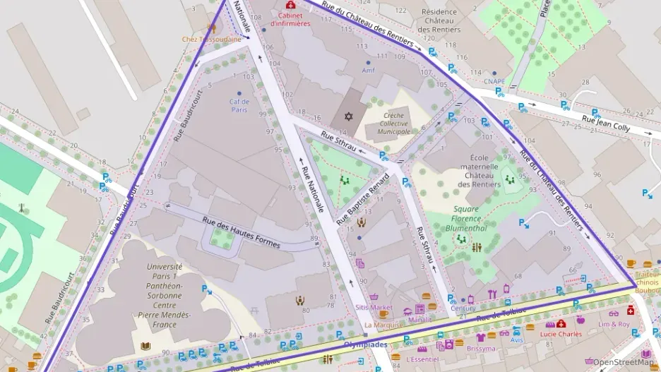 Appartement 31 m² une piece à vendre à Paris 13e Arrondissement