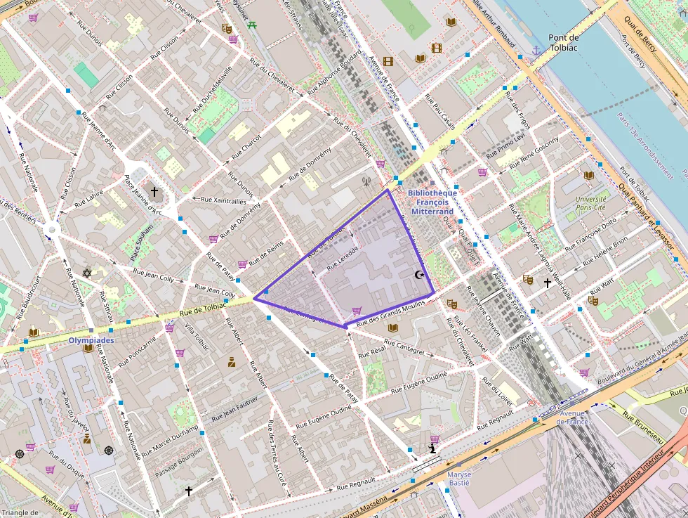 Appartement 20 m² une piece à vendre à Paris 13e Arrondissement