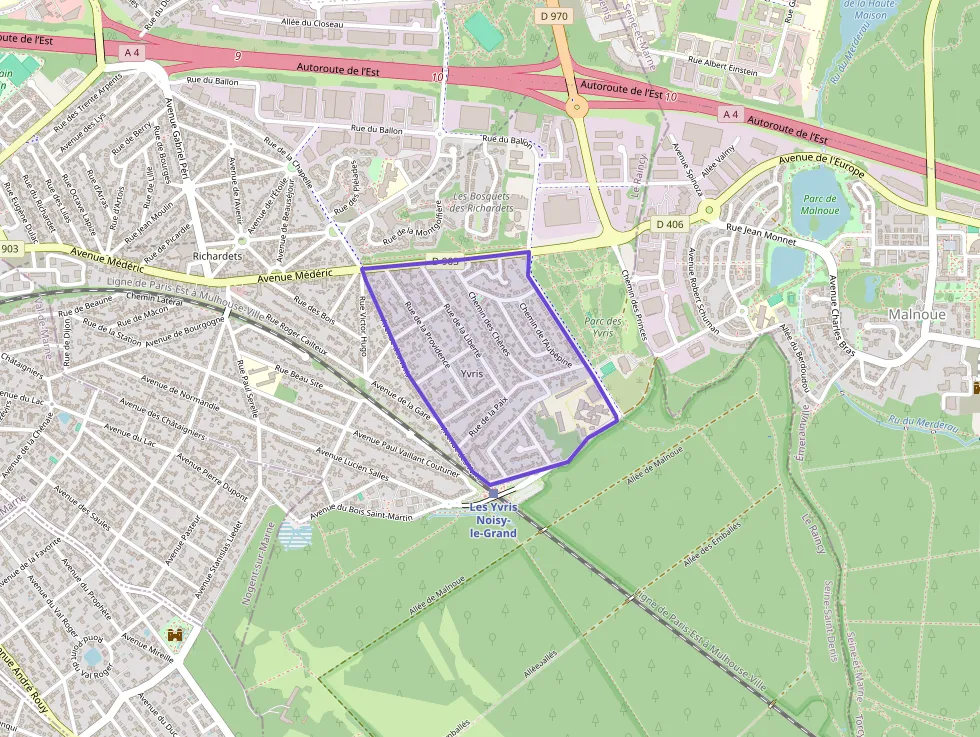 Appartement 101 m² quatre pièces à vendre à Noisy-le-Grand