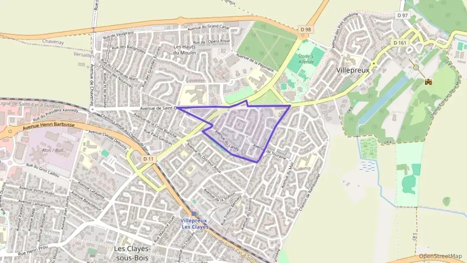 Appartement 68 m² trois pièces à vendre à Villepreux Appartement 68 m² trois pièces à vendre à Villepreux