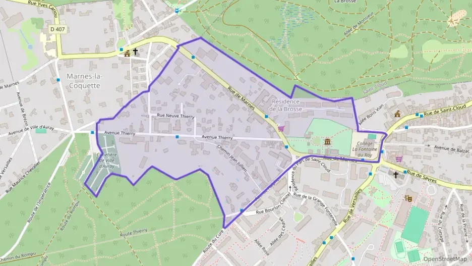 Appartement 83 m² trois pièces à vendre à Ville-d`Avray