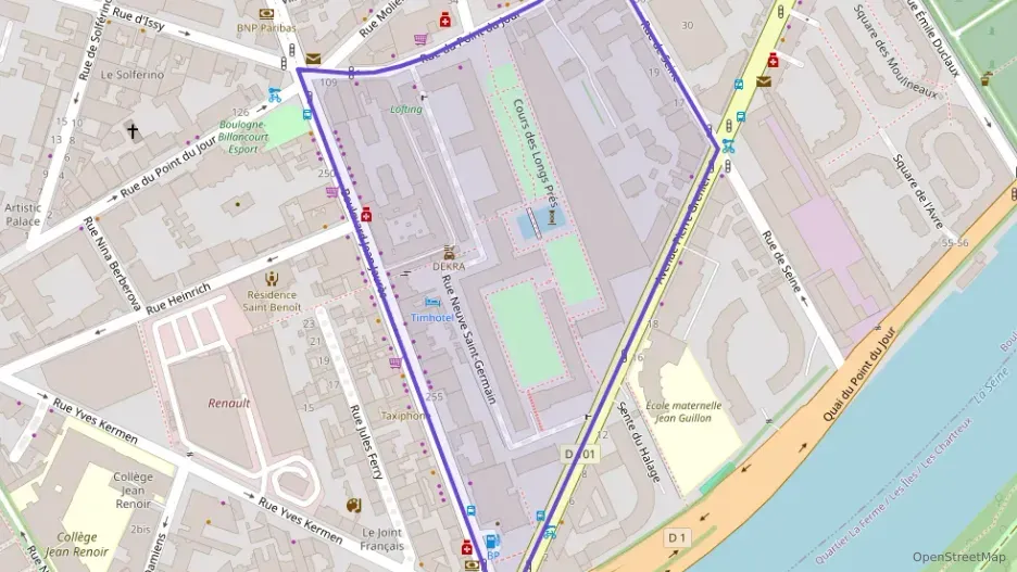 Appartement 32 m² deux pieces à vendre à Boulogne-Billancourt