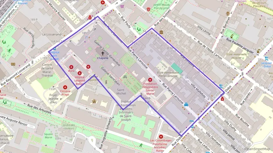 Appartement 66 m² trois pièces à vendre à Paris 14e Arrondissement